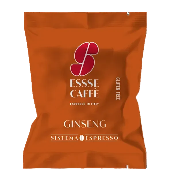Essse Caffè Ginseng, kapsula Sistema Espresso v embalaži