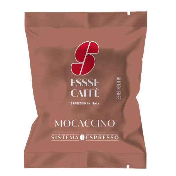 Essse Caffè Mocaccino, kapsula Sistema Espresso v embalaži